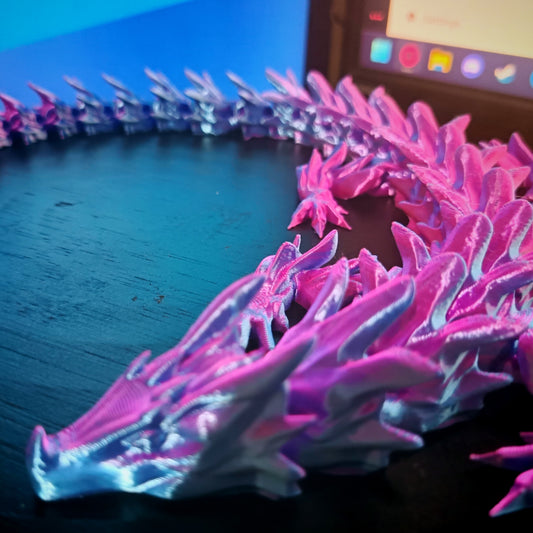 3D Printed Articulated Dragon